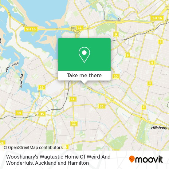 Wooshunary's Wagtastic Home Of Weird And Wonderfuls map