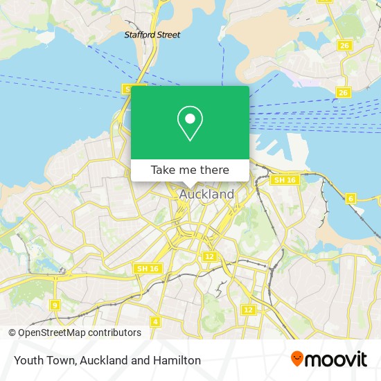 Youth Town map