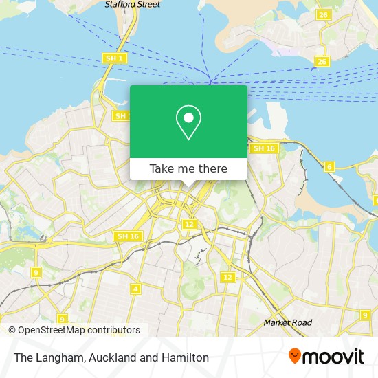 The Langham map
