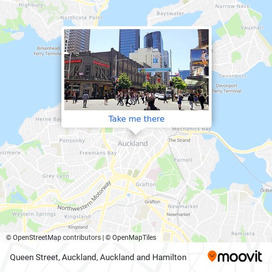 Queen Street, Auckland map