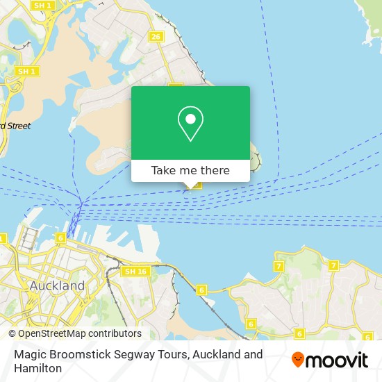 Magic Broomstick Segway Tours地图