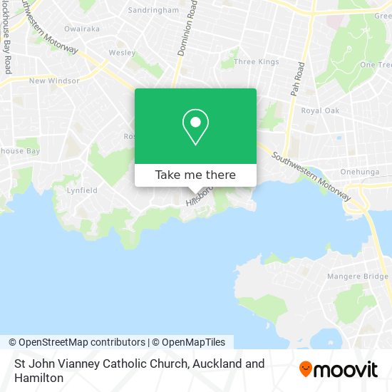 St John Vianney Catholic Church map