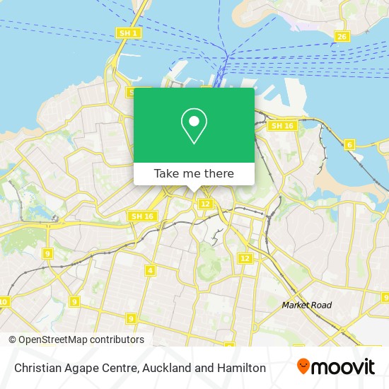 Christian Agape Centre map