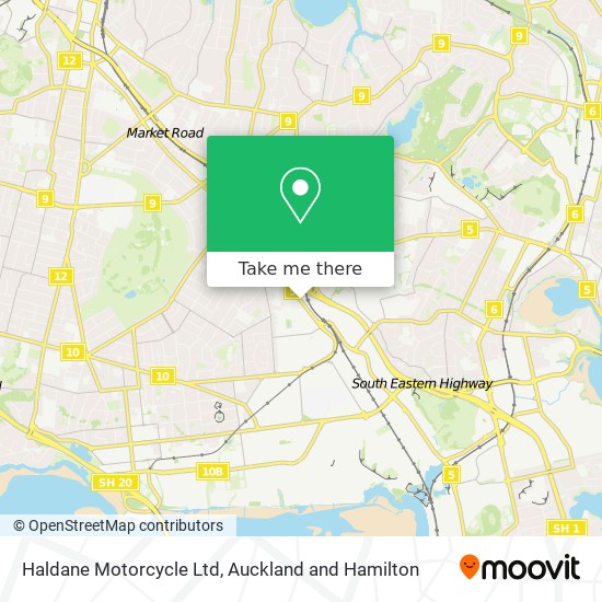 Haldane Motorcycle Ltd地图