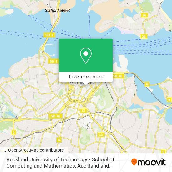 Auckland University of Technology / School of Computing and Mathematics map