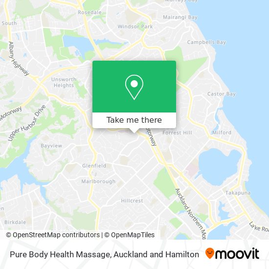 Pure Body Health Massage地图