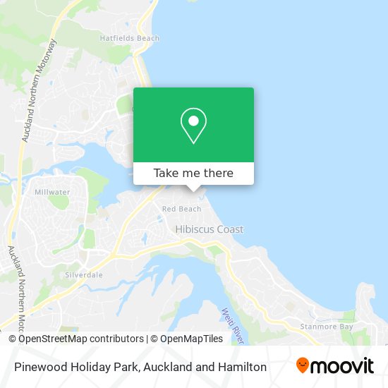 Pinewood Holiday Park地图