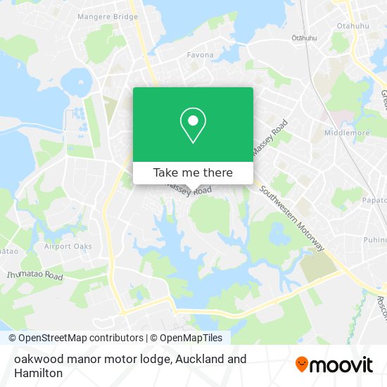 oakwood manor motor lodge map