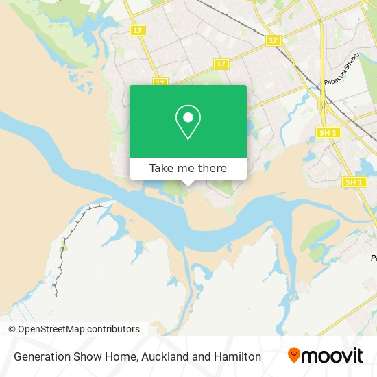 Generation Show Home map