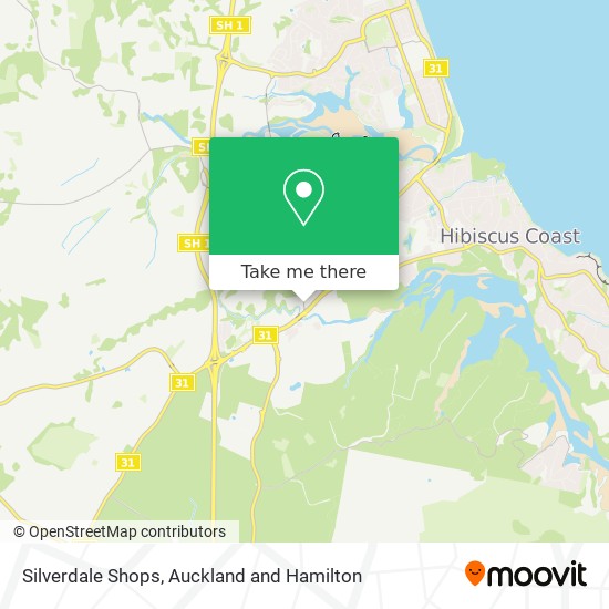 Silverdale Shops map
