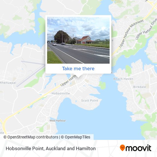 Hobsonville Point map