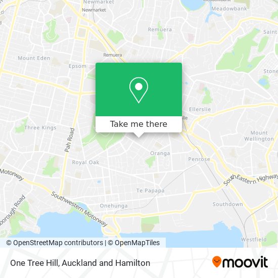 One Tree Hill map