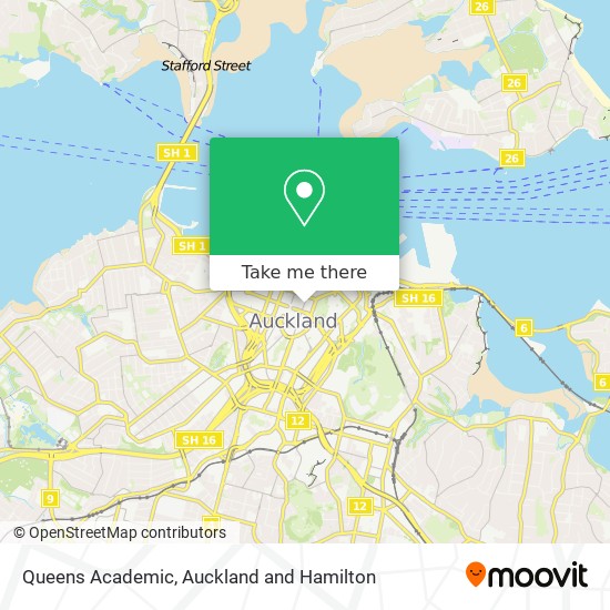 Queens Academic map
