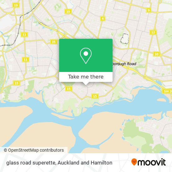 glass road superette地图