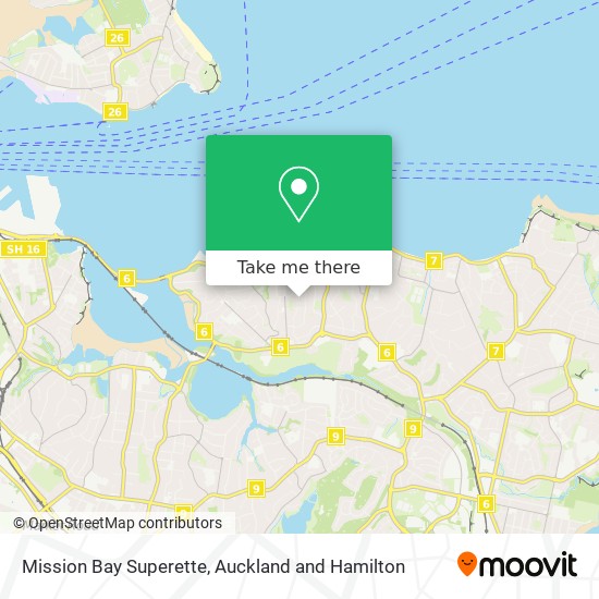 Mission Bay Superette地图