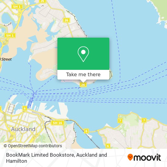 BookMark Limited Bookstore map