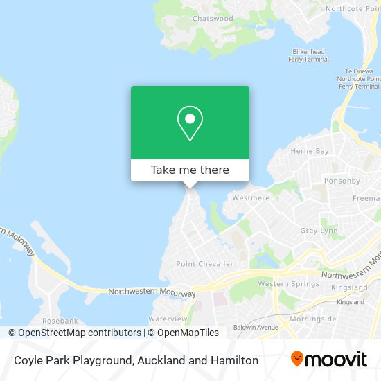 Coyle Park Playground map