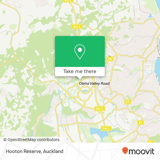 Hooton Reserve map