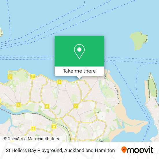 St Heliers Bay Playground map