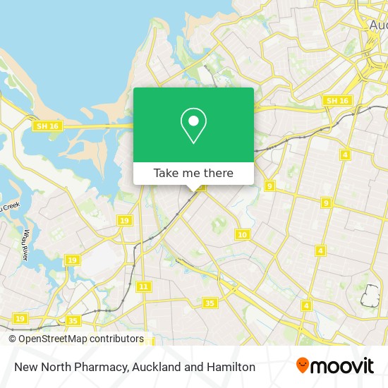 New North Pharmacy map