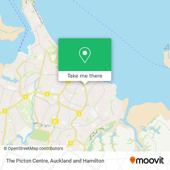 The Picton Centre map