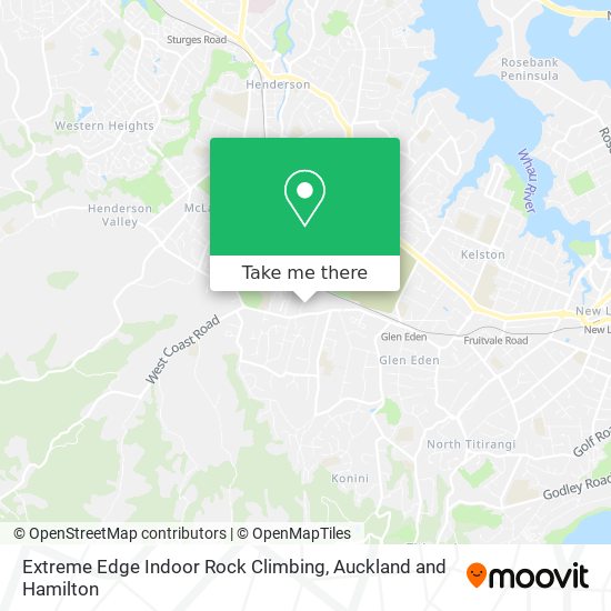 Extreme Edge Indoor Rock Climbing map