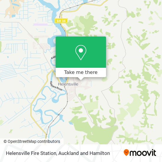 Helensville Fire Station map