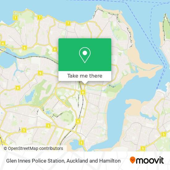 Glen Innes Police Station map