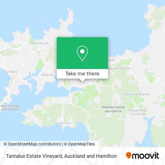Tantalus Estate Vineyard地图