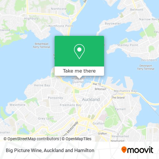Big Picture Wine地图