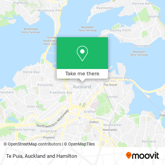 Te Puia map