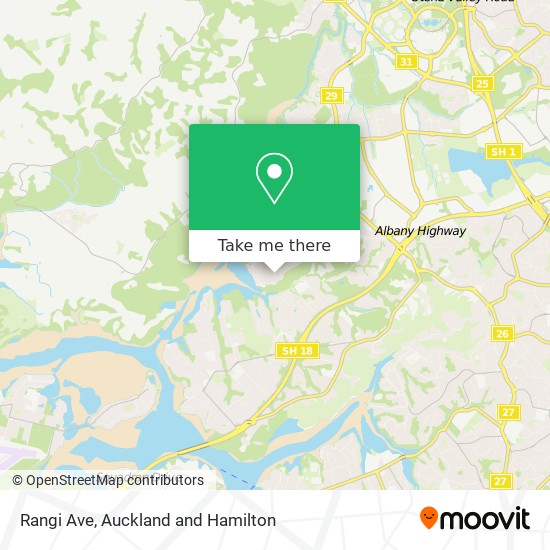 Rangi Ave map