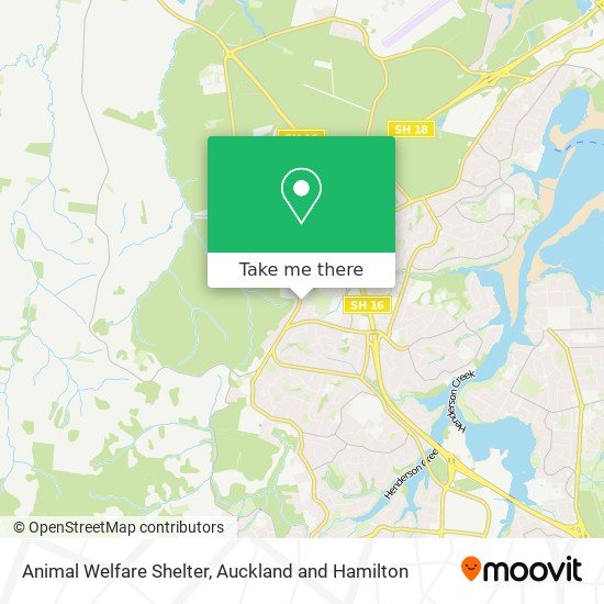 Animal Welfare Shelter map