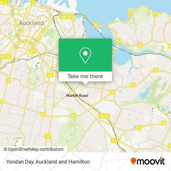 Yondan Day map