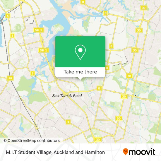 M.I.T Student Village map