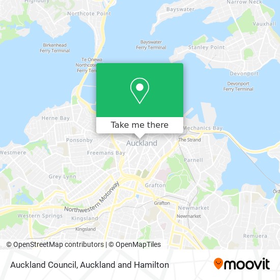 Auckland Council地图