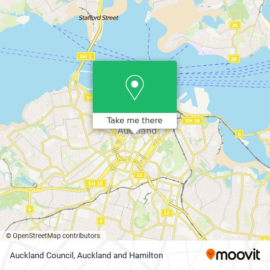 Auckland Council map