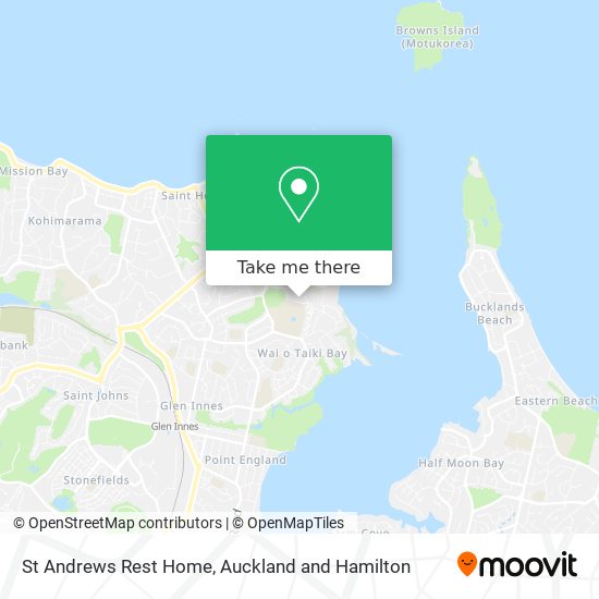 St Andrews Rest Home map
