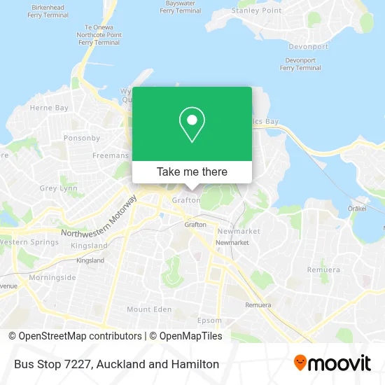 Bus Stop 7227 map