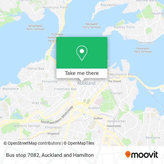 Bus stop 7082 map