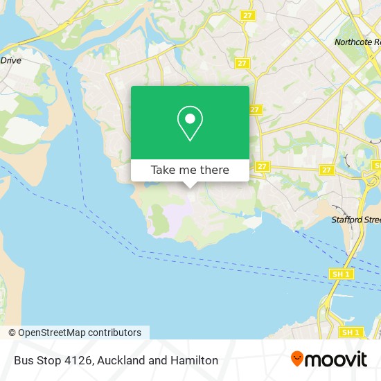 Bus Stop 4126 map