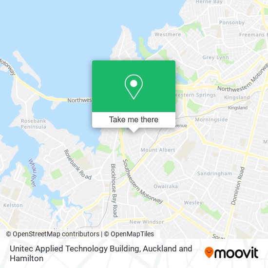Unitec Applied Technology Building map
