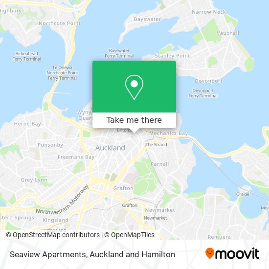 Seaview Apartments map