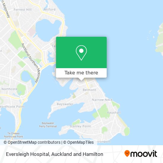 Eversleigh Hospital map