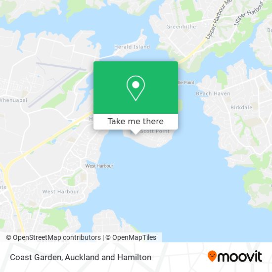 Coast Garden map