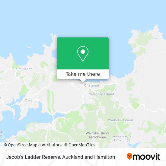 Jacob's Ladder Reserve map