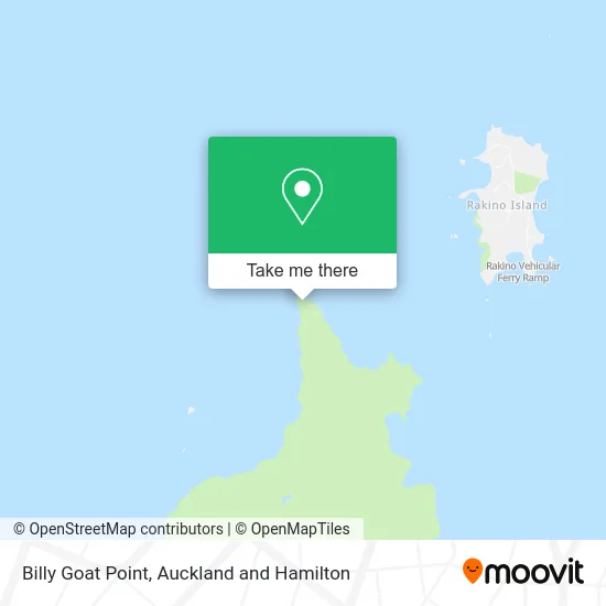 Billy Goat Point map
