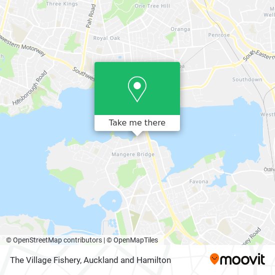 The Village Fishery map