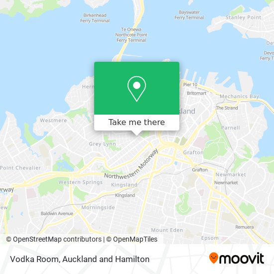 Vodka Room map