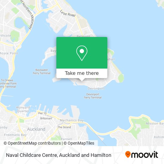 Naval Childcare Centre map